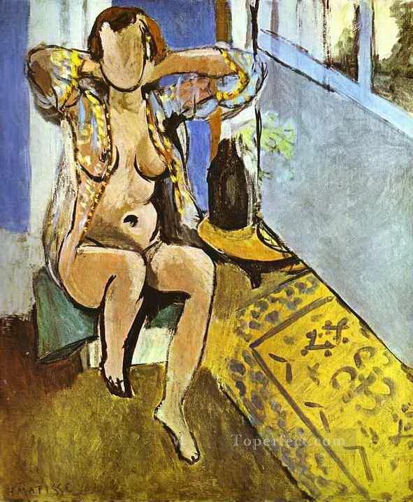 Nude Spanish Carpet abstract fauvism Henri Matisse Oil Paintings